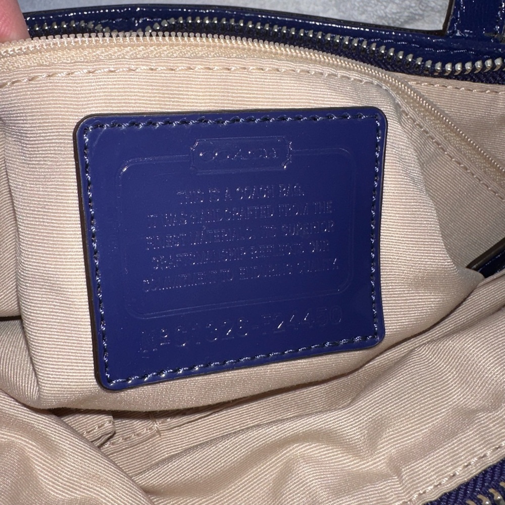 Colorful Coach purse - Picture 8 of 9